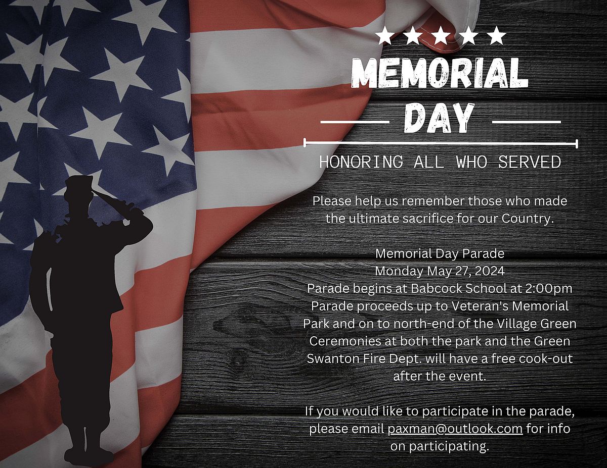 Memorial Day 2024 Swanton, Vermont