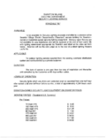 Security Lighting Schedule SL